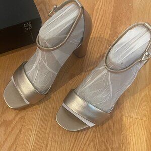 NEW: Naturalizer JOY Dress Sandal - LIGHT BRONZE - Size 11W